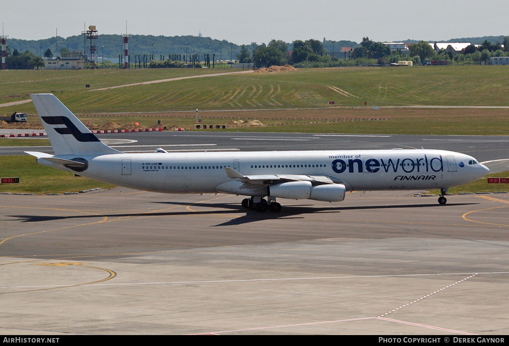 Aircraft Photo of OH-LQE | Airbus A340-313 | Finnair | AirHistory.net #230488