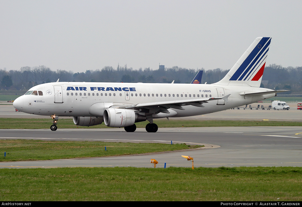 Aircraft Photo of F-GRHS | Airbus A319-111 | Air France | AirHistory.net #230495