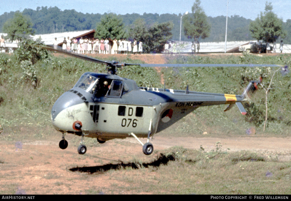 Aircraft Photo of 076 | Sikorsky HO4S-3 (S-55B) | Netherlands - Navy | AirHistory.net #230501