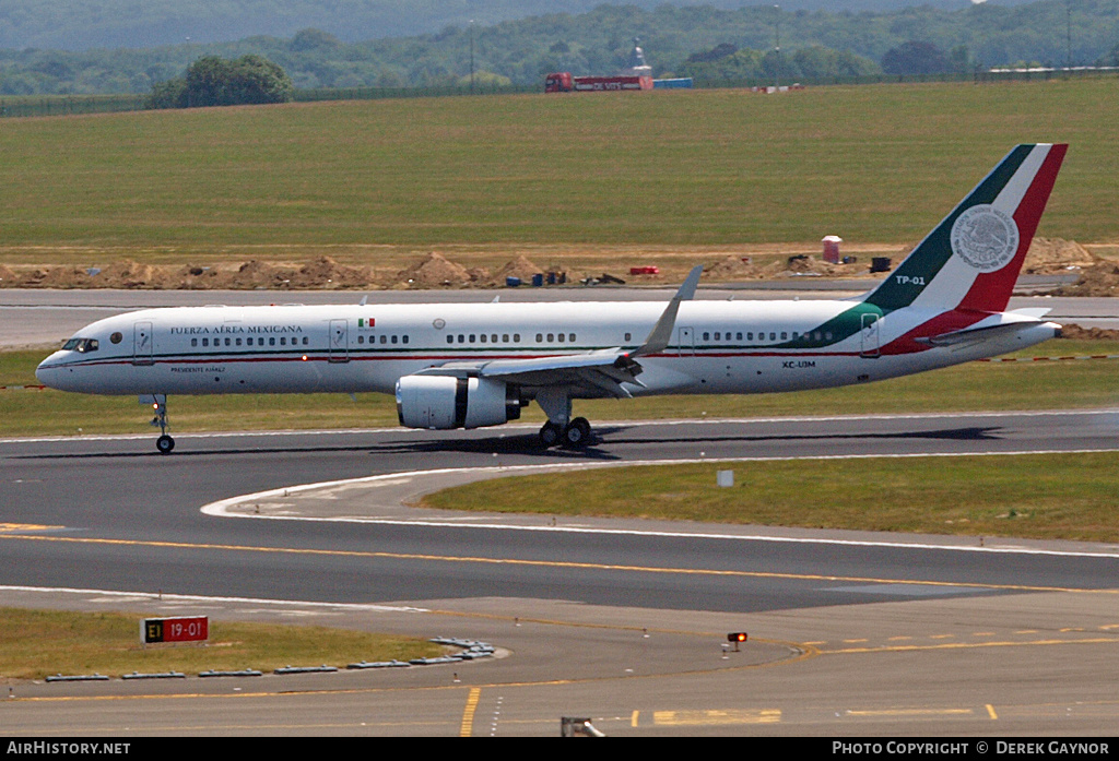 Aircraft Photo of XC-UJM / TP-01 | Boeing 757-225 | Mexico - Air Force | AirHistory.net #230510