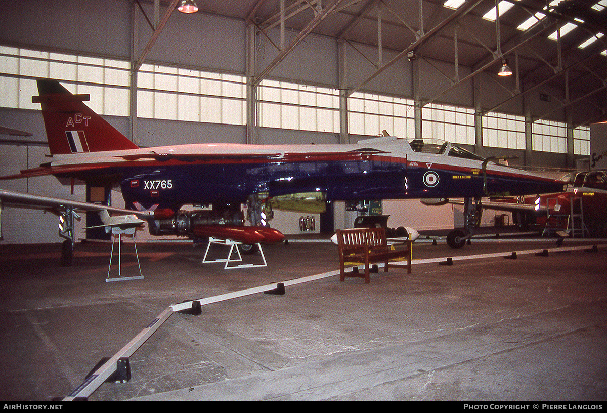 Aircraft Photo of XX765 | Sepecat Jaguar GR1/ACT | UK - Air Force | AirHistory.net #230514
