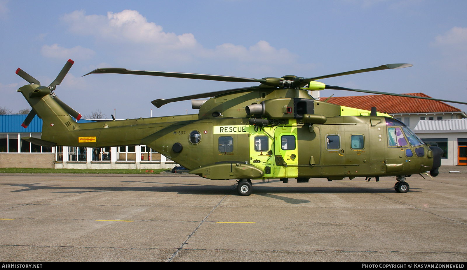Aircraft Photo of M-507 | AgustaWestland EH101-512 Merlin Joint Supporter | Denmark - Air Force | AirHistory.net #230536