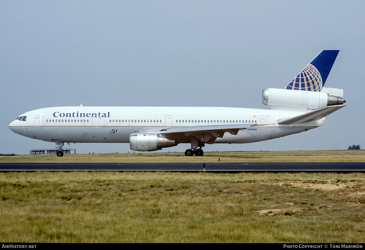 Aircraft Photo of N14062 | McDonnell Douglas DC-10-30 | Continental Airlines | AirHistory.net #230542