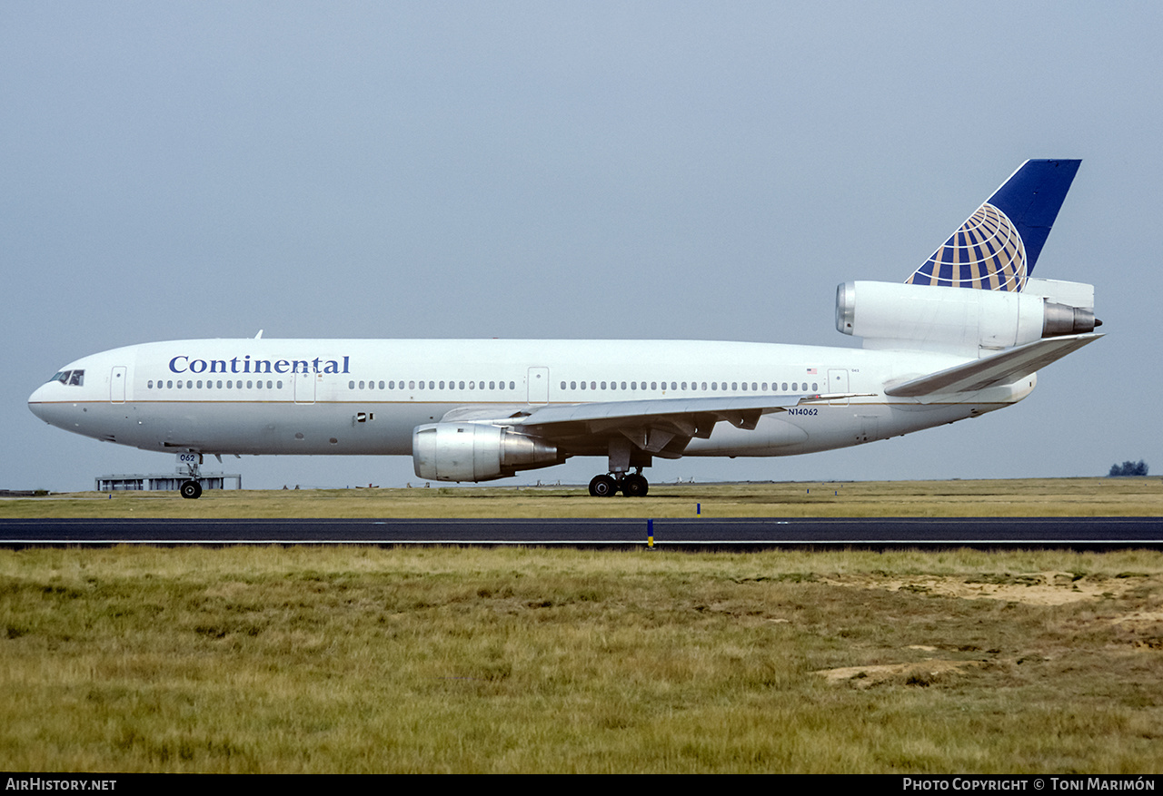 Aircraft Photo of N14062 | McDonnell Douglas DC-10-30 | Continental Airlines | AirHistory.net #230542