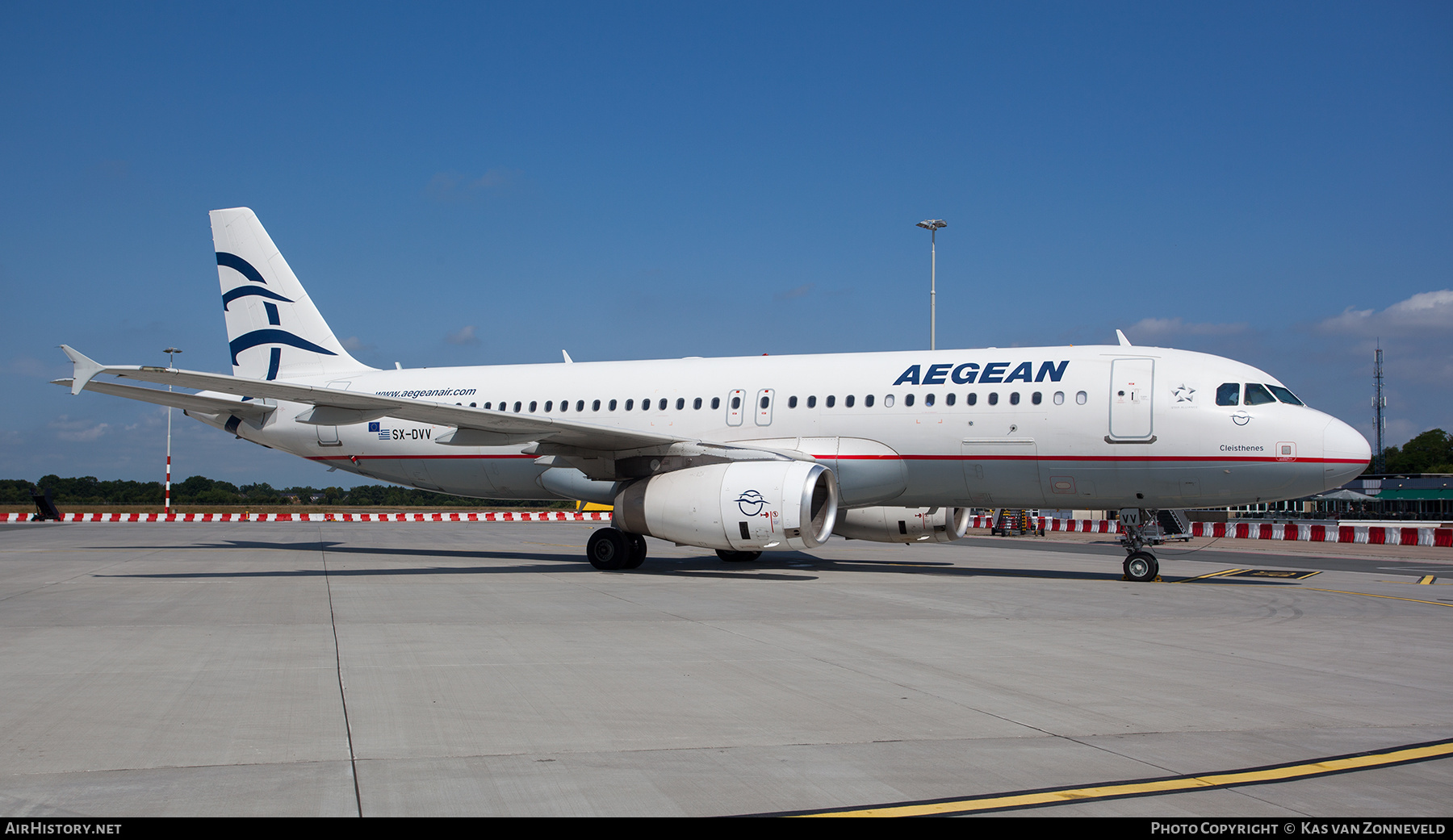 Aircraft Photo of SX-DVV | Airbus A320-232 | Aegean Airlines | AirHistory.net #230543