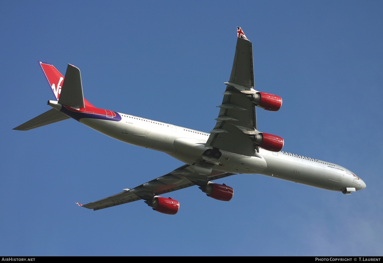 Aircraft Photo of G-VGOA | Airbus A340-642 | Virgin Atlantic Airways | AirHistory.net #230557