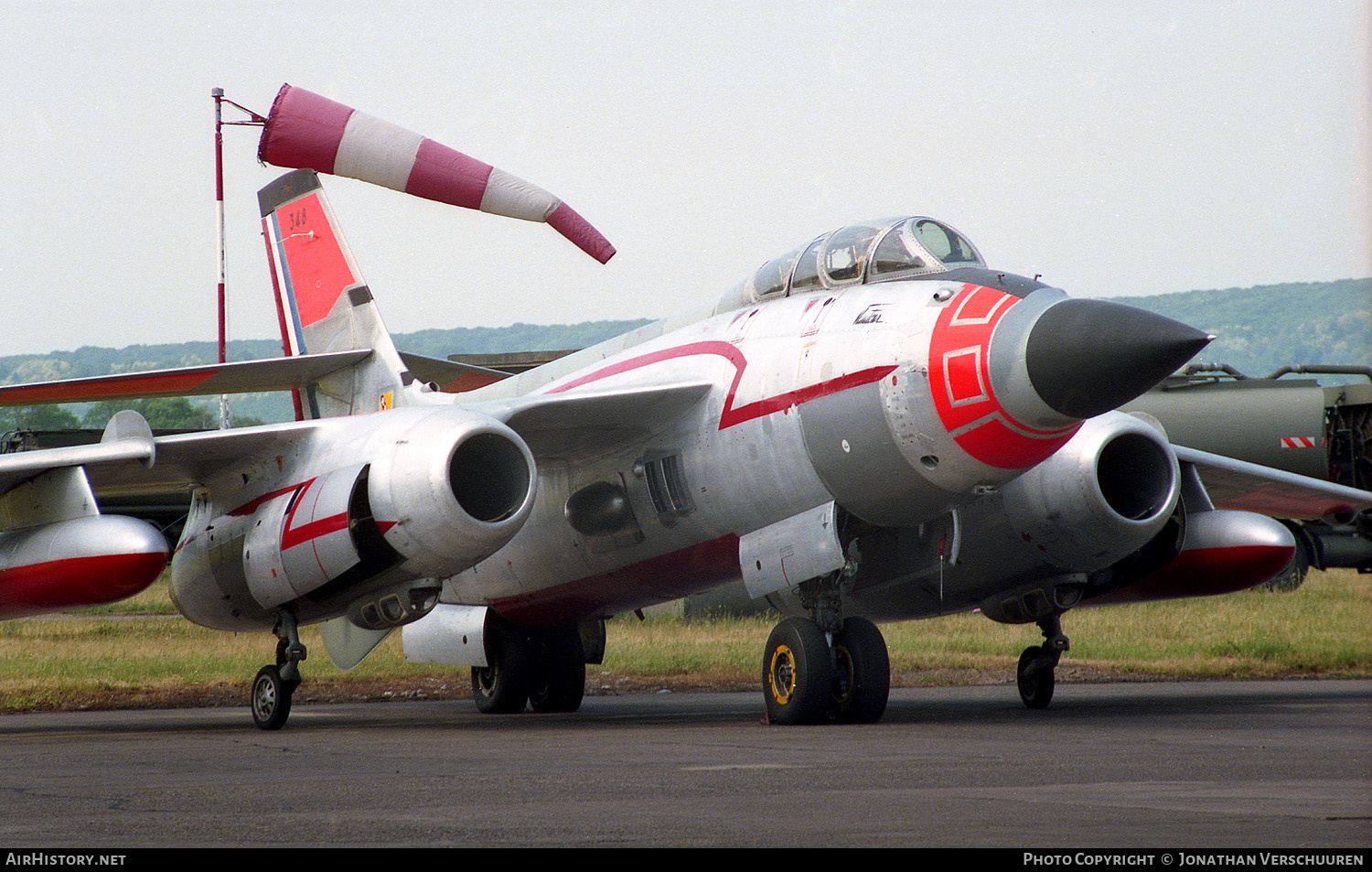 Aircraft Photo of F-AZHP / 348 | Sud SO-4050 Vautour IIN | France - Air Force | AirHistory.net #230573