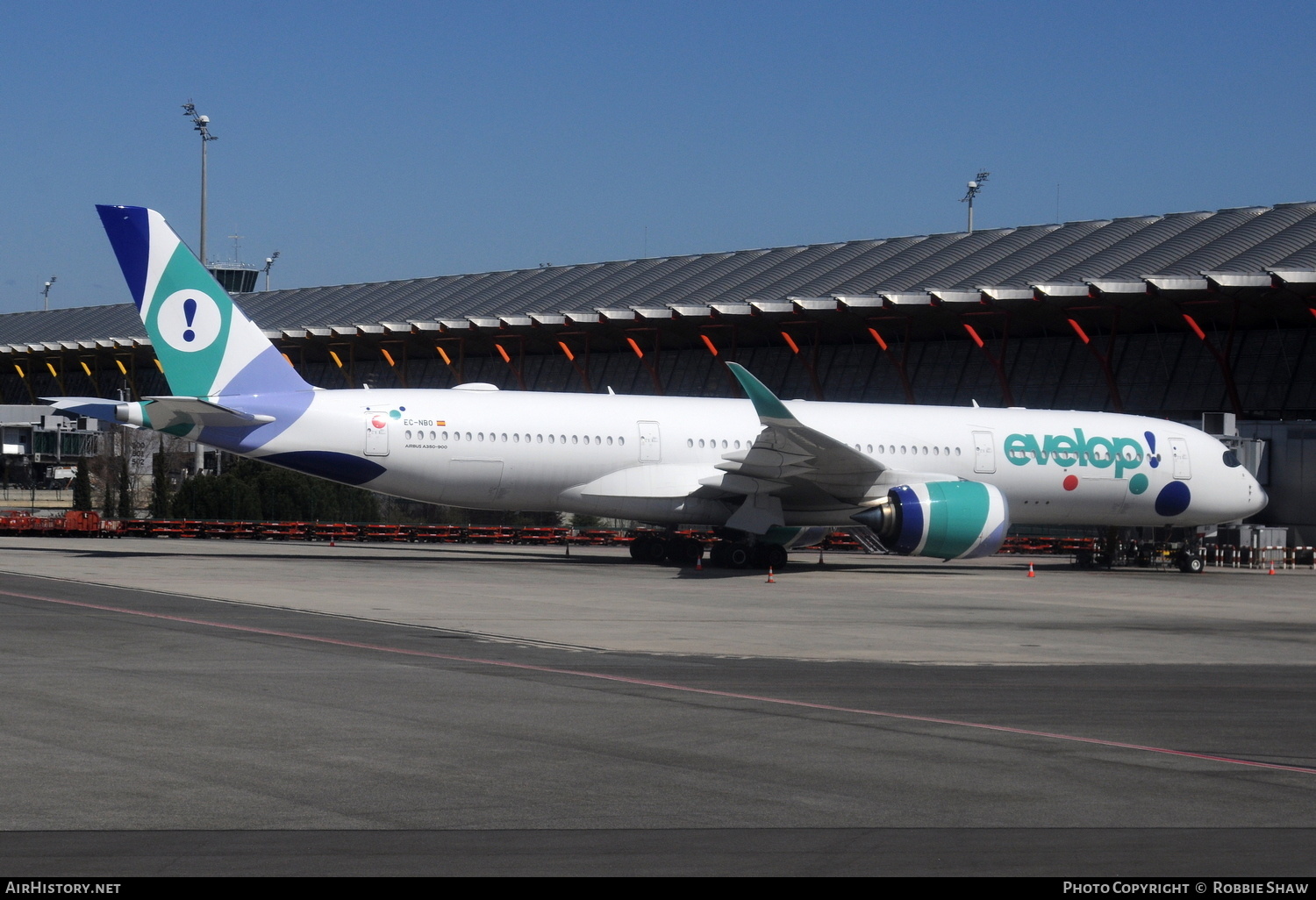 Aircraft Photo of EC-NBO | Airbus A350-941 | Evelop Airlines | AirHistory.net #230580