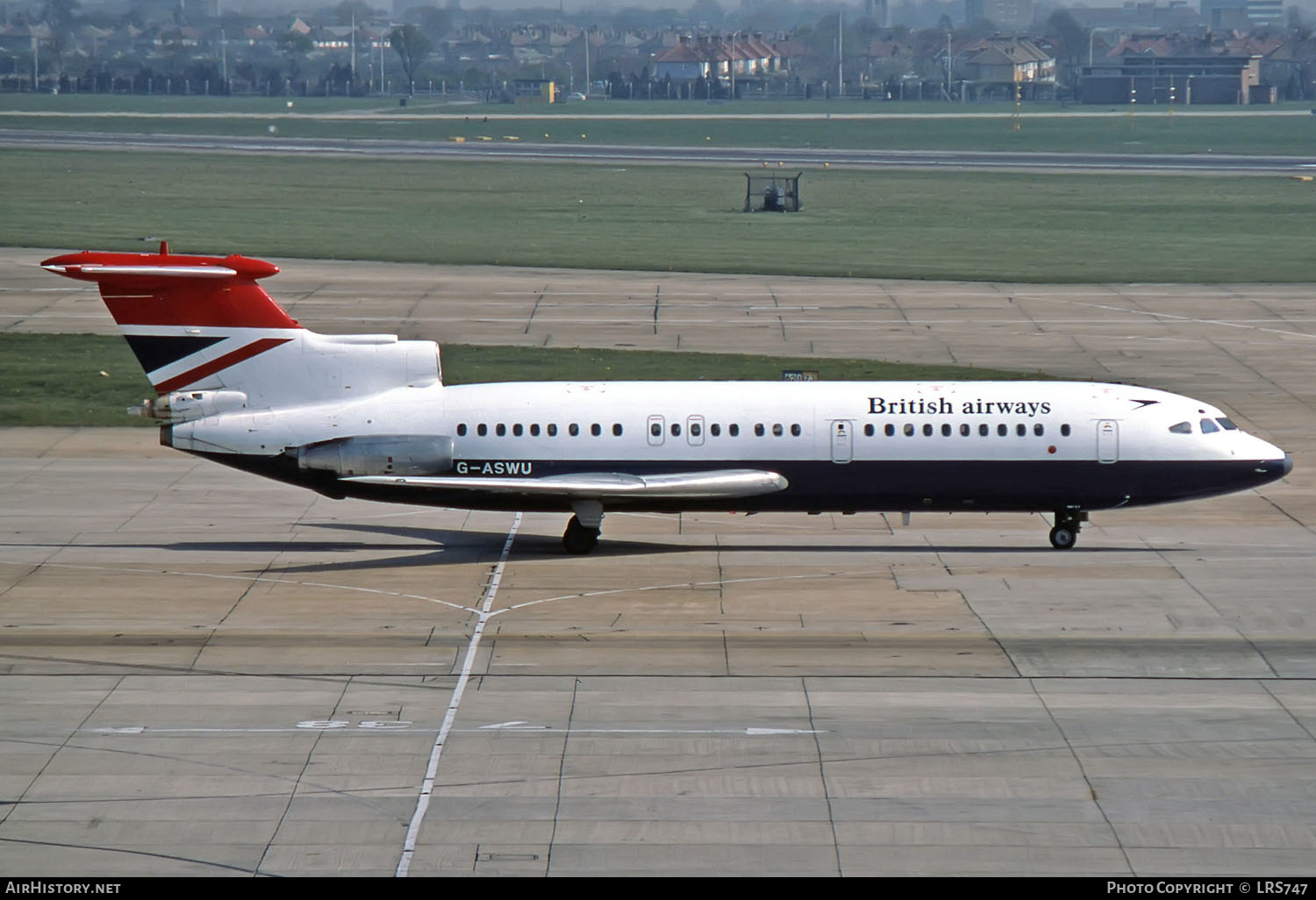 Aircraft Photo of G-ASWU | Hawker Siddeley HS-121 Trident 1C | British Airways | AirHistory.net #230584