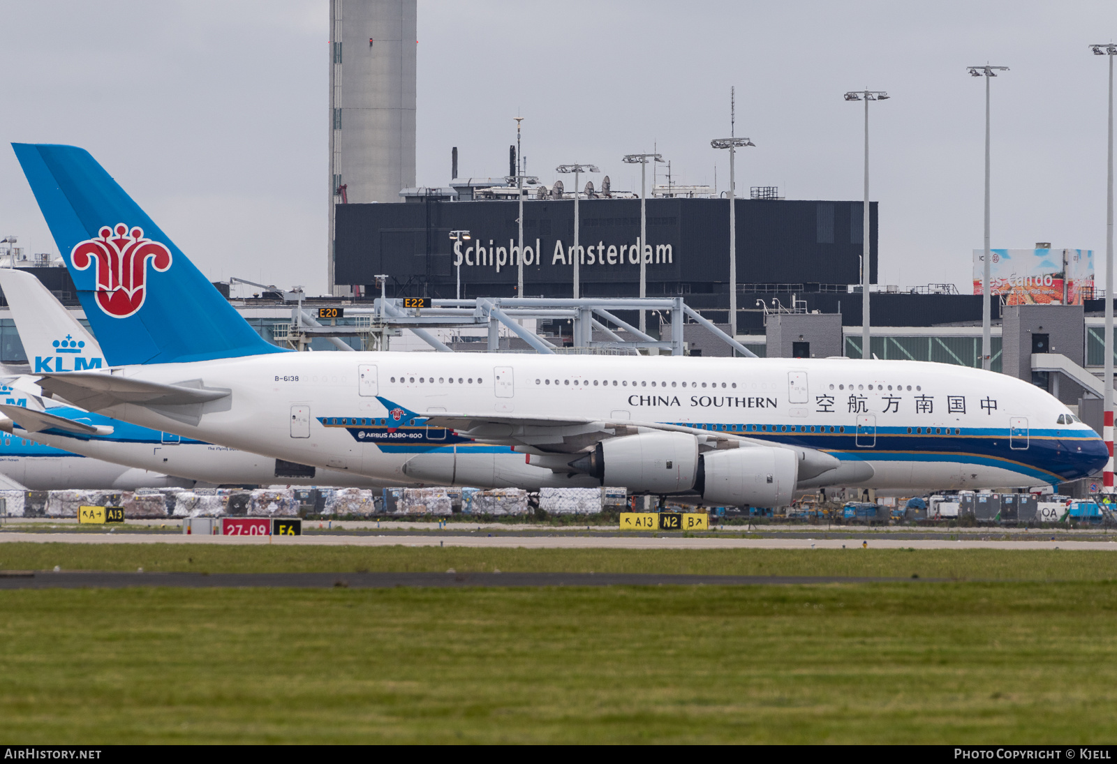 Aircraft Photo of B-6138 | Airbus A380-841 | China Southern Airlines | AirHistory.net #230599