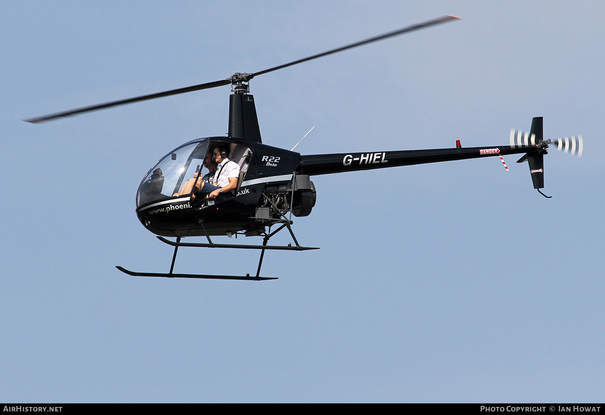 Aircraft Photo of G-HIEL | Robinson R-22 Beta | Phoenix Helicopter Academy | AirHistory.net #230606