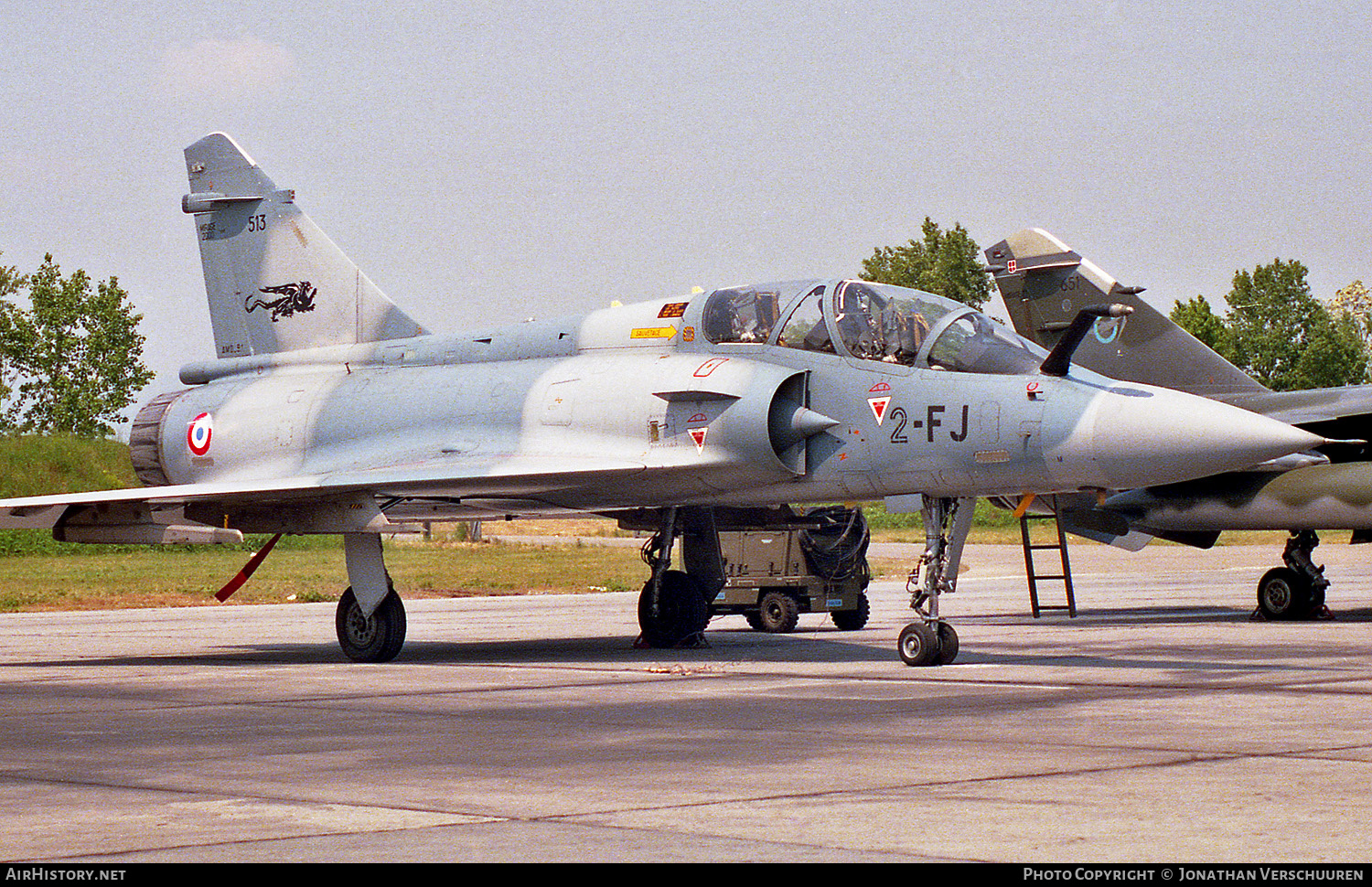 Aircraft Photo of 513 | Dassault Mirage 2000B | France - Air Force | AirHistory.net #230626