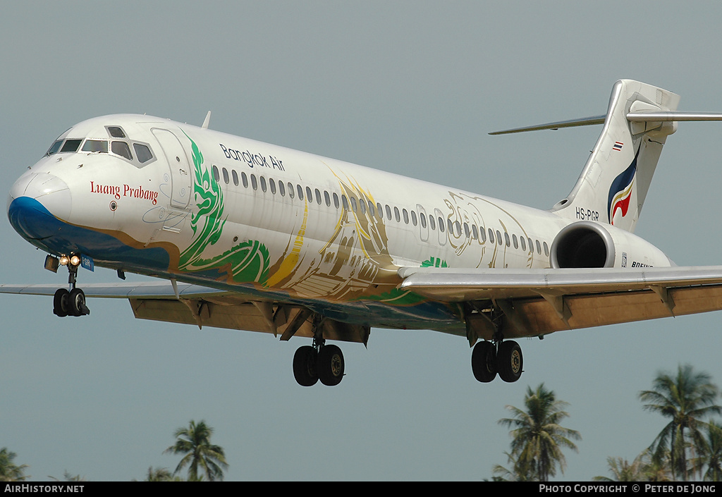 Aircraft Photo of HS-PGR | Boeing 717-231 | Bangkok Airways | AirHistory.net #230639
