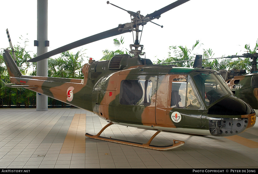 Aircraft Photo of 258 | Bell UH-1B Iroquois | Singapore - Air Force | AirHistory.net #230645