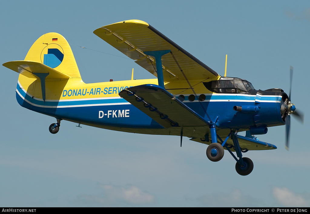 Aircraft Photo of D-FKME | Antonov An-2T | Donau Air Service | AirHistory.net #230648