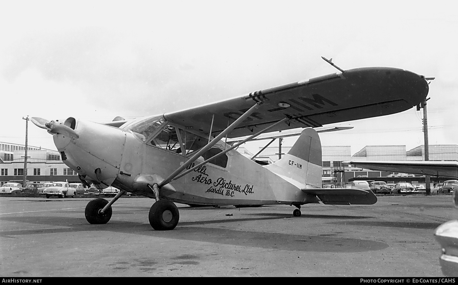 Aircraft Photo of CF-IIM | Stinson L-5E Sentinel | Wells Aero Pictures | AirHistory.net #230671