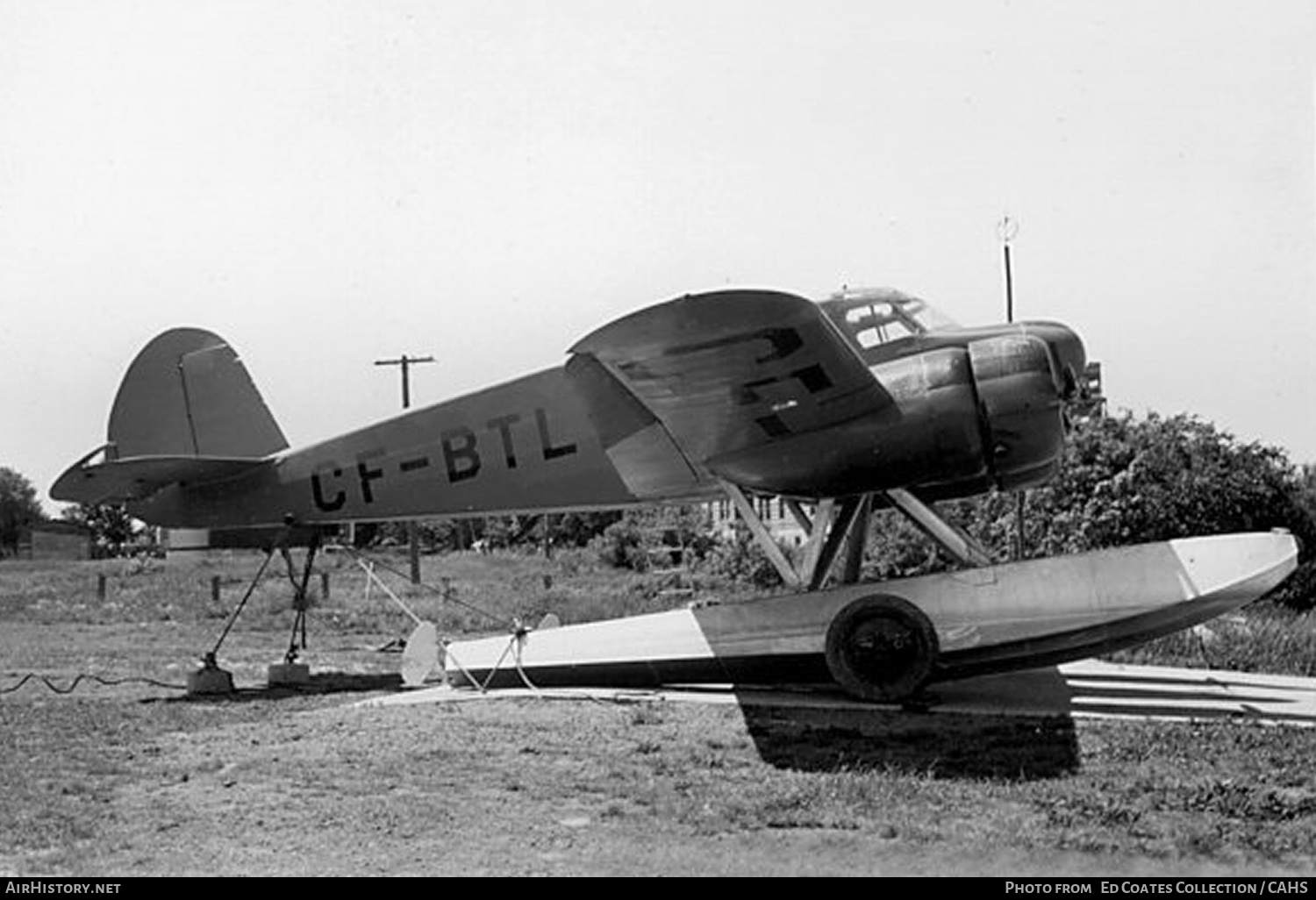 Aircraft Photo of CF-BTL | Cessna T-50 Bobcat | AirHistory.net #230679