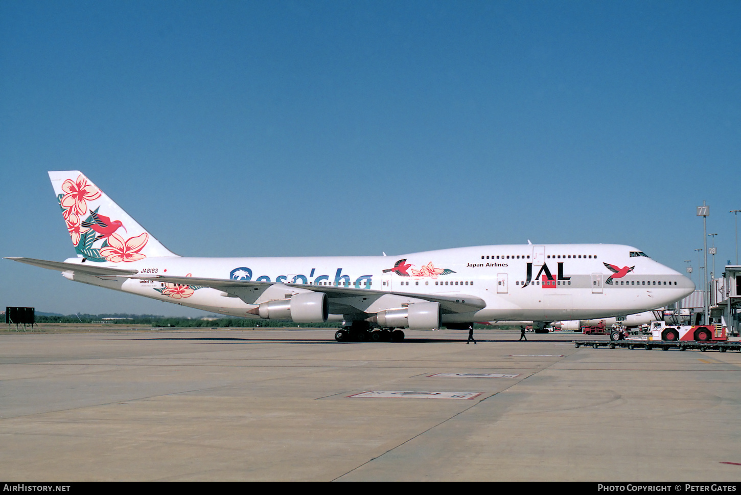 Aircraft Photo of JA8183 | Boeing 747-346SR | Japan Airlines - JAL | AirHistory.net #230703