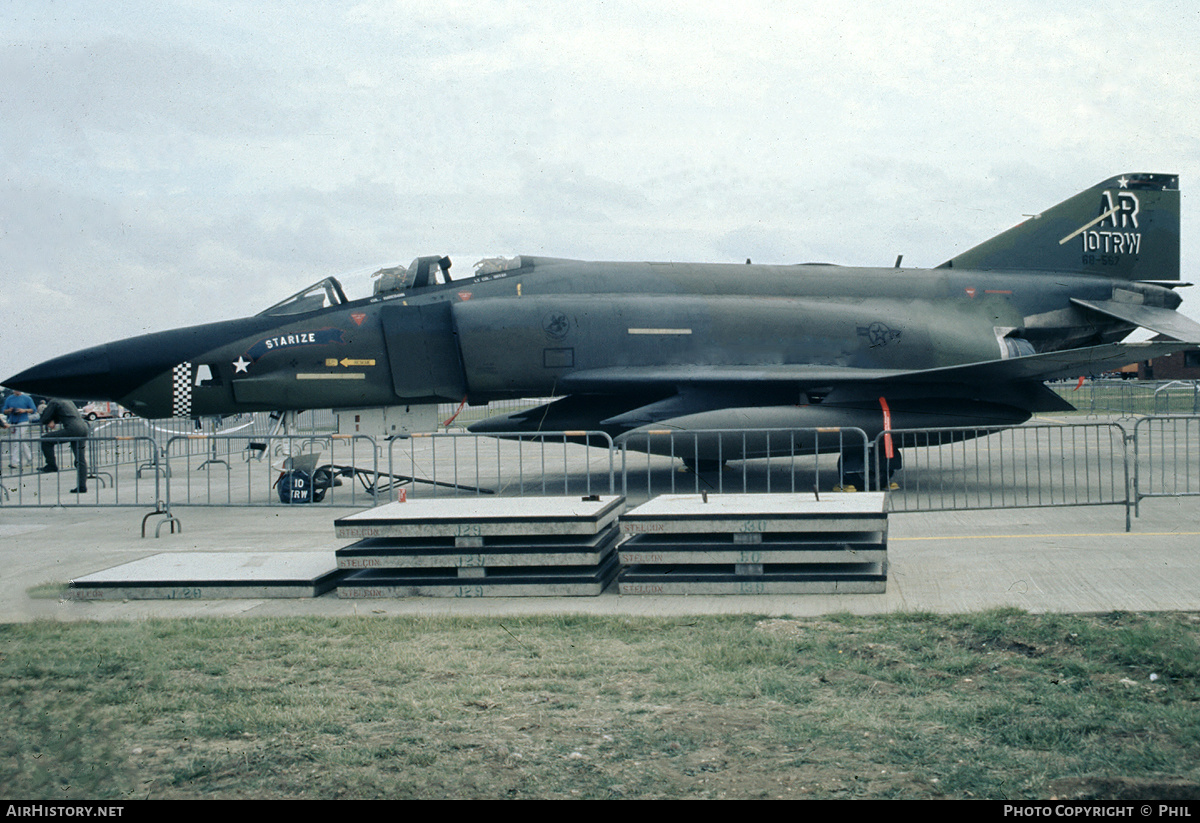 Aircraft Photo of 68-0567 / 68-567 | McDonnell Douglas RF-4C Phantom II | USA - Air Force | AirHistory.net #230704