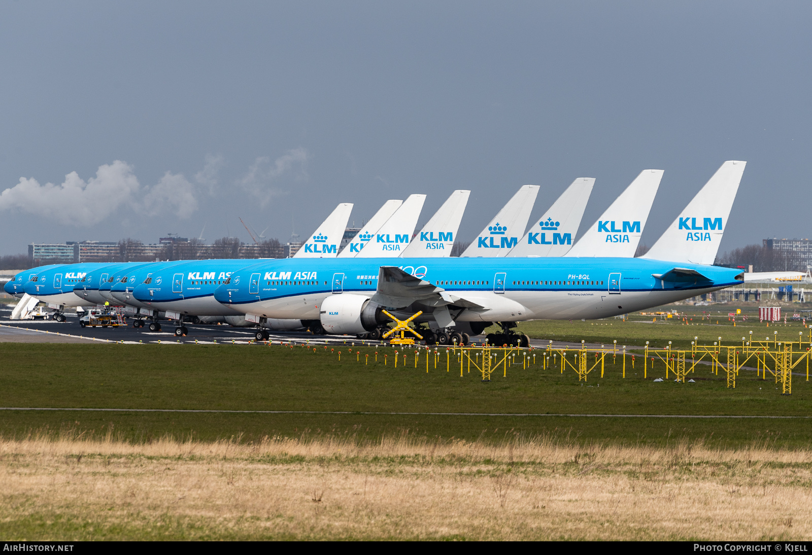 Aircraft Photo of PH-BQL | Boeing 777-206/ER | KLM Asia | AirHistory.net #230709