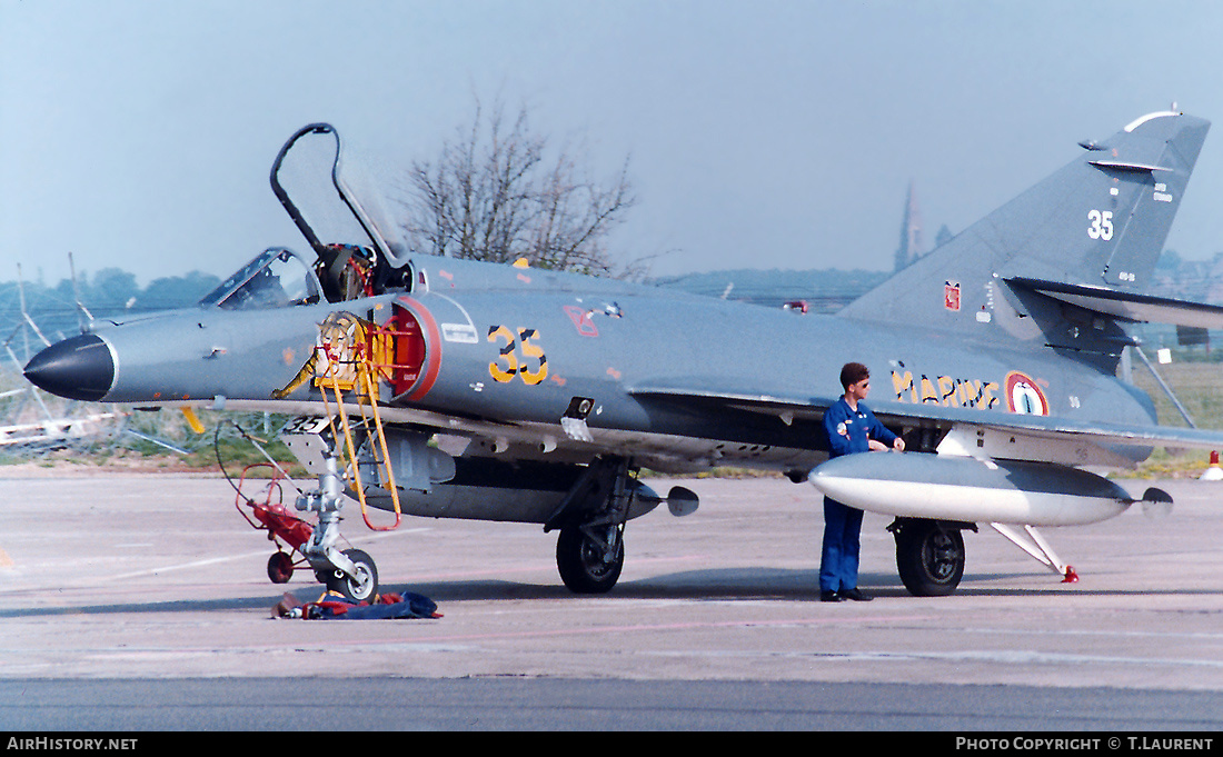 Aircraft Photo of 35 | Dassault Super Etendard | France - Navy | AirHistory.net #230729