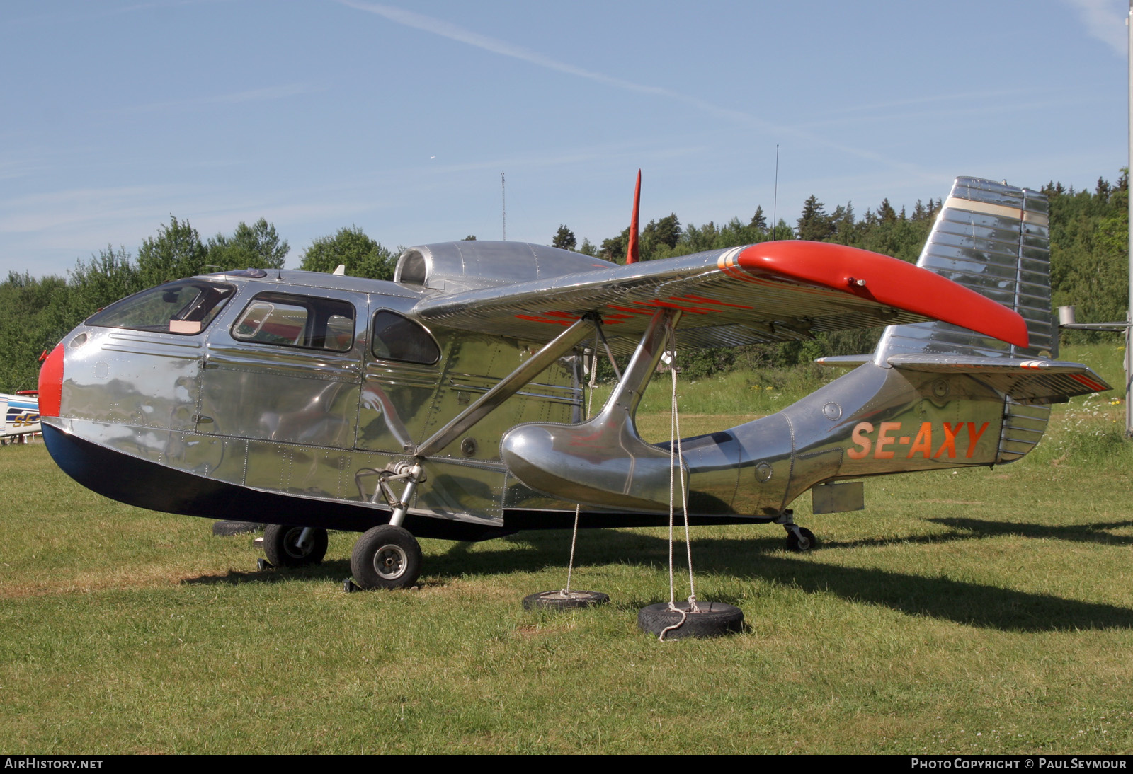 Aircraft Photo of SE-AXY | Republic RC-3 Seabee | AirHistory.net #230740