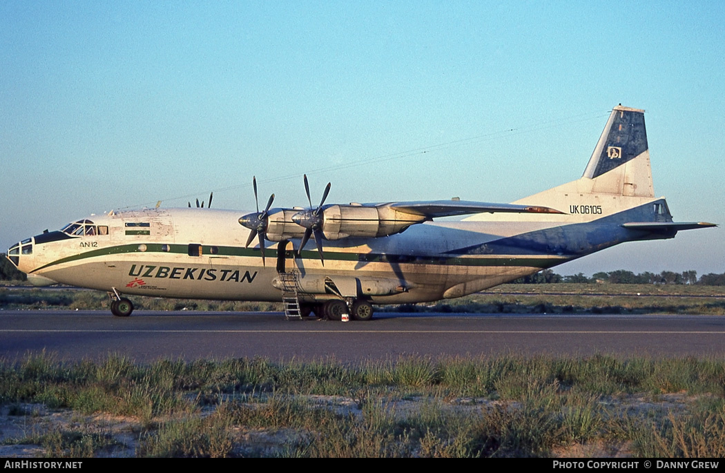 Aircraft Photo of UK-06105 | Antonov An-12B | Uzbekistan Airways | AirHistory.net #230754