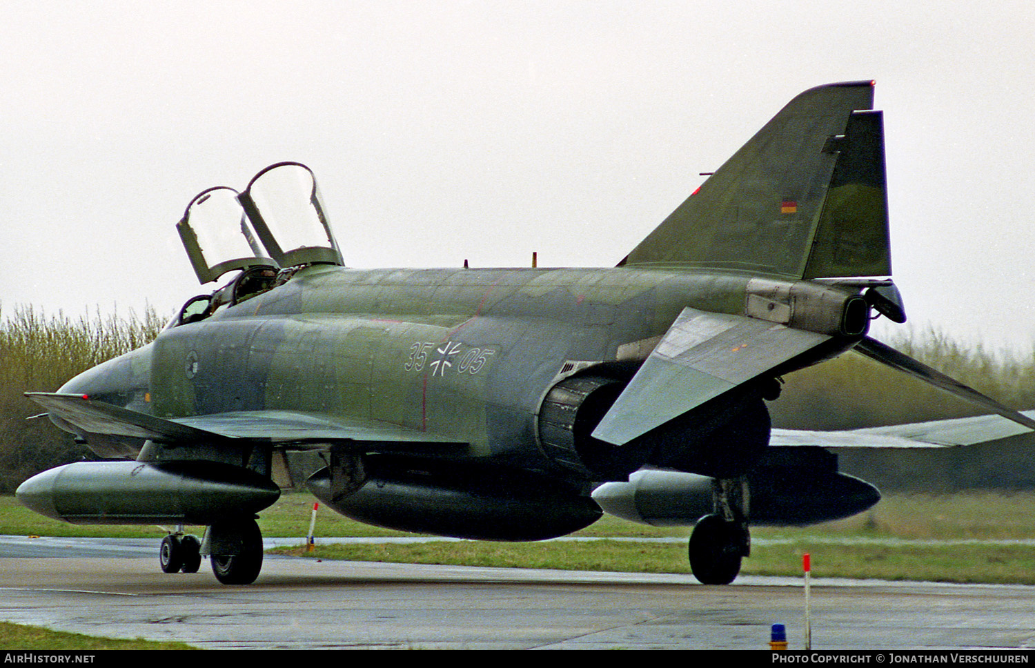 Aircraft Photo of 3505 | McDonnell Douglas RF-4E Phantom II | Germany - Air Force | AirHistory.net #230778