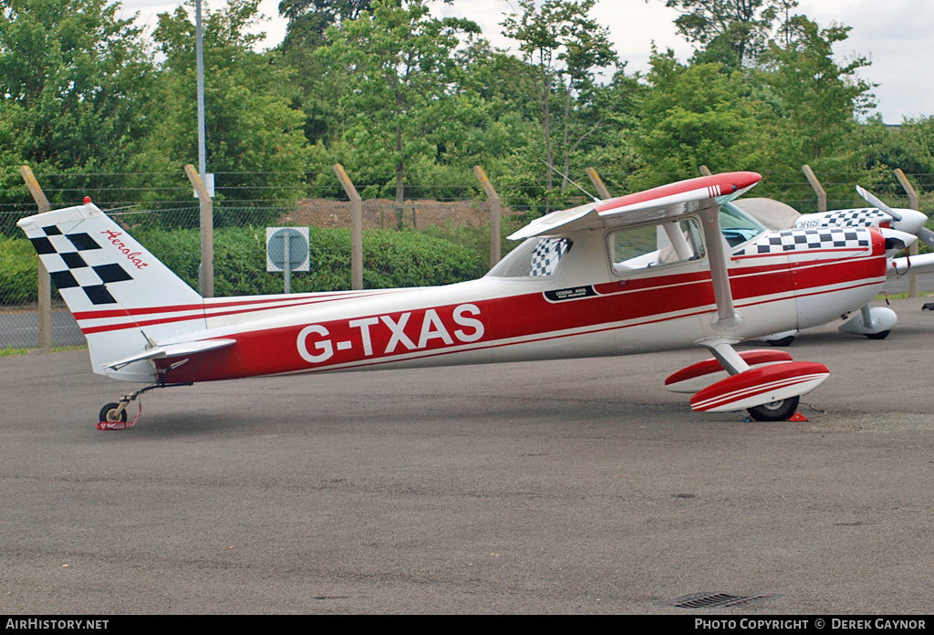 Aircraft Photo of G-TXAS | Cessna A150L Aerobat/Taildragger | AirHistory.net #230795