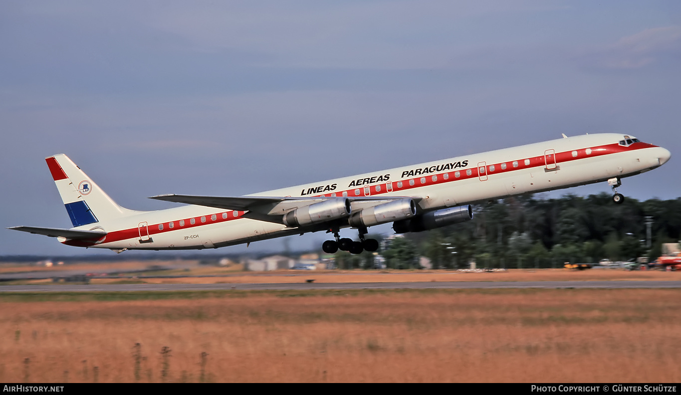 Aircraft Photo of ZP-CCH | McDonnell Douglas DC-8-63 | Líneas Aéreas Paraguayas - LAP | AirHistory.net #230803
