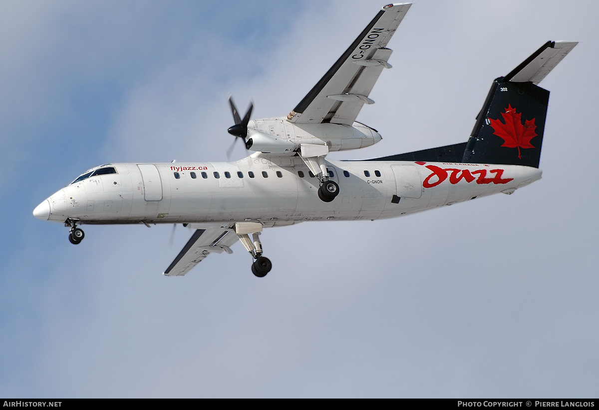 Aircraft Photo of C-GNON | De Havilland Canada DHC-8-311 Dash 8 | Air Canada Jazz | AirHistory.net #230815