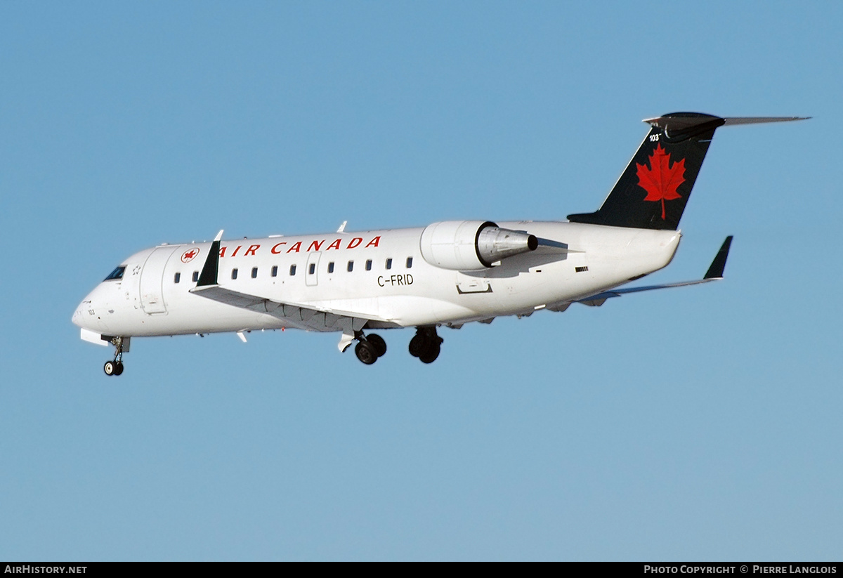 Aircraft Photo of C-FRID | Canadair CRJ-100ER (CL-600-2B19) | Air Canada | AirHistory.net #230821