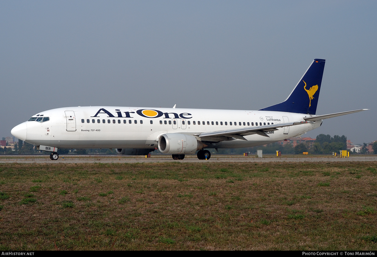 Aircraft Photo of D-AGMR | Boeing 737-430 | Air One | AirHistory.net #230845