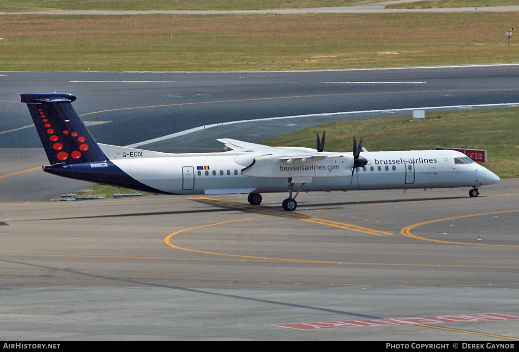 Aircraft Photo of G-ECOI | Bombardier DHC-8-402 Dash 8 | Brussels Airlines | AirHistory.net #230853