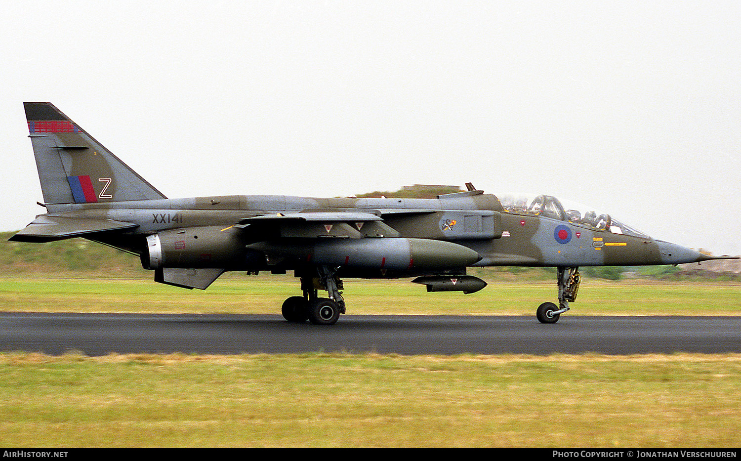 Aircraft Photo of XX141 | Sepecat Jaguar T2A | UK - Air Force | AirHistory.net #230863