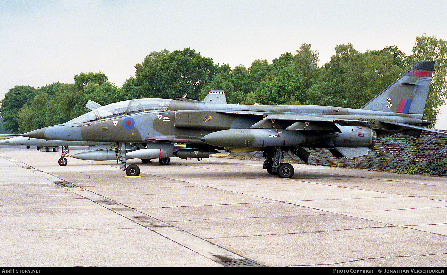 Aircraft Photo of XX832 | Sepecat Jaguar T2A | UK - Air Force | AirHistory.net #230866