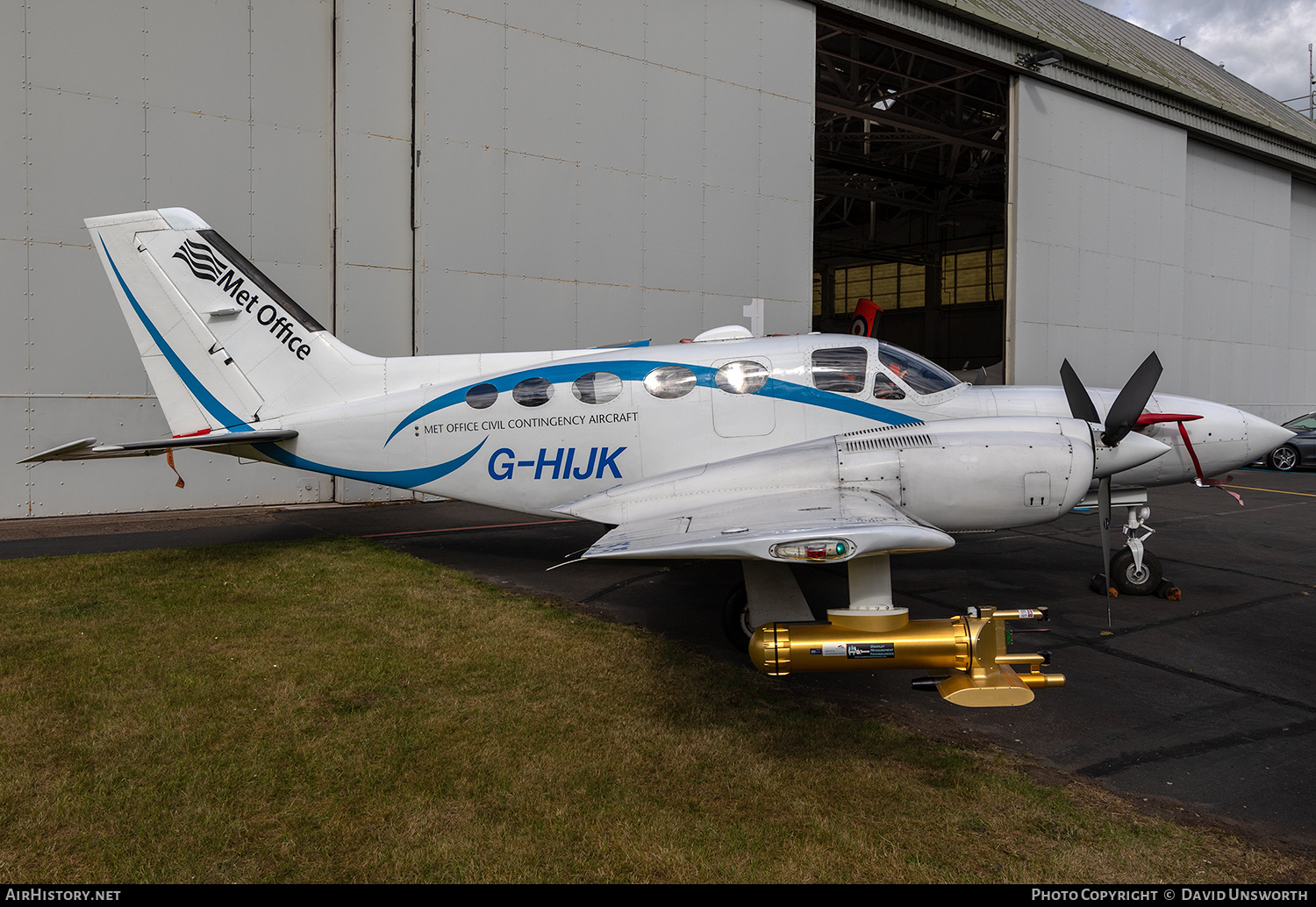 Aircraft Photo of G-HIJK | Cessna 421C Golden Eagle | AirHistory.net #230880