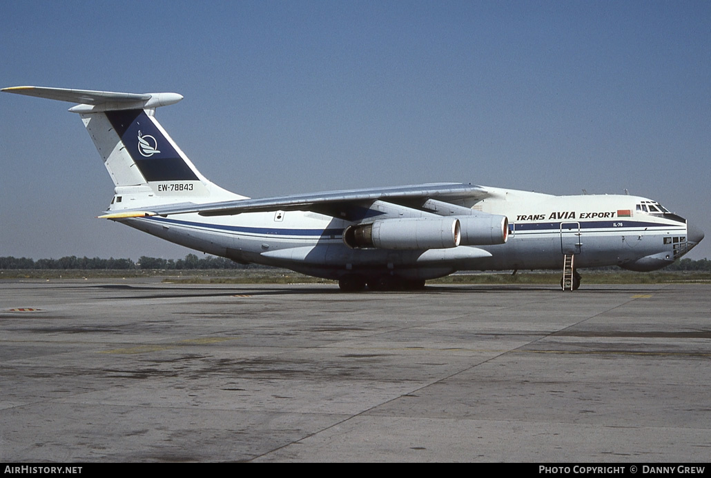 Aircraft Photo of EW-78843 | Ilyushin Il-76MD | Trans Avia Export | AirHistory.net #230904