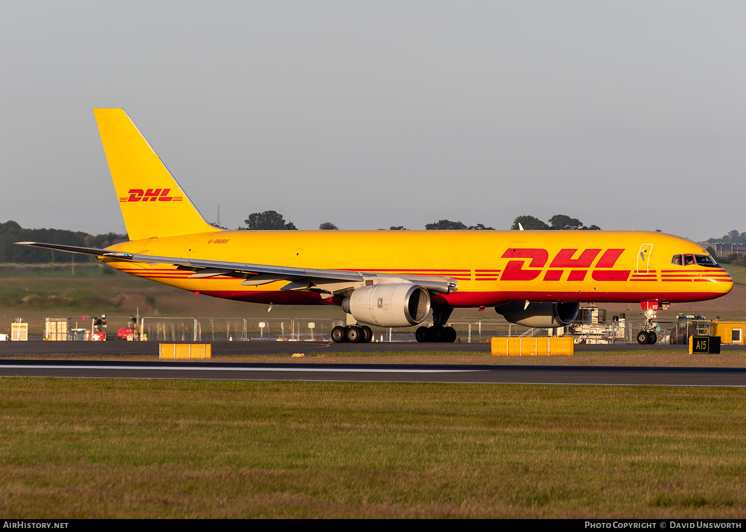 Aircraft Photo of G-BMRF | Boeing 757-236/SF | DHL International | AirHistory.net #230912