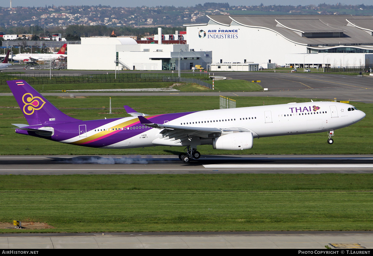 Aircraft Photo of F-WWTI | Airbus A330-343 | Thai Airways International | AirHistory.net #230924