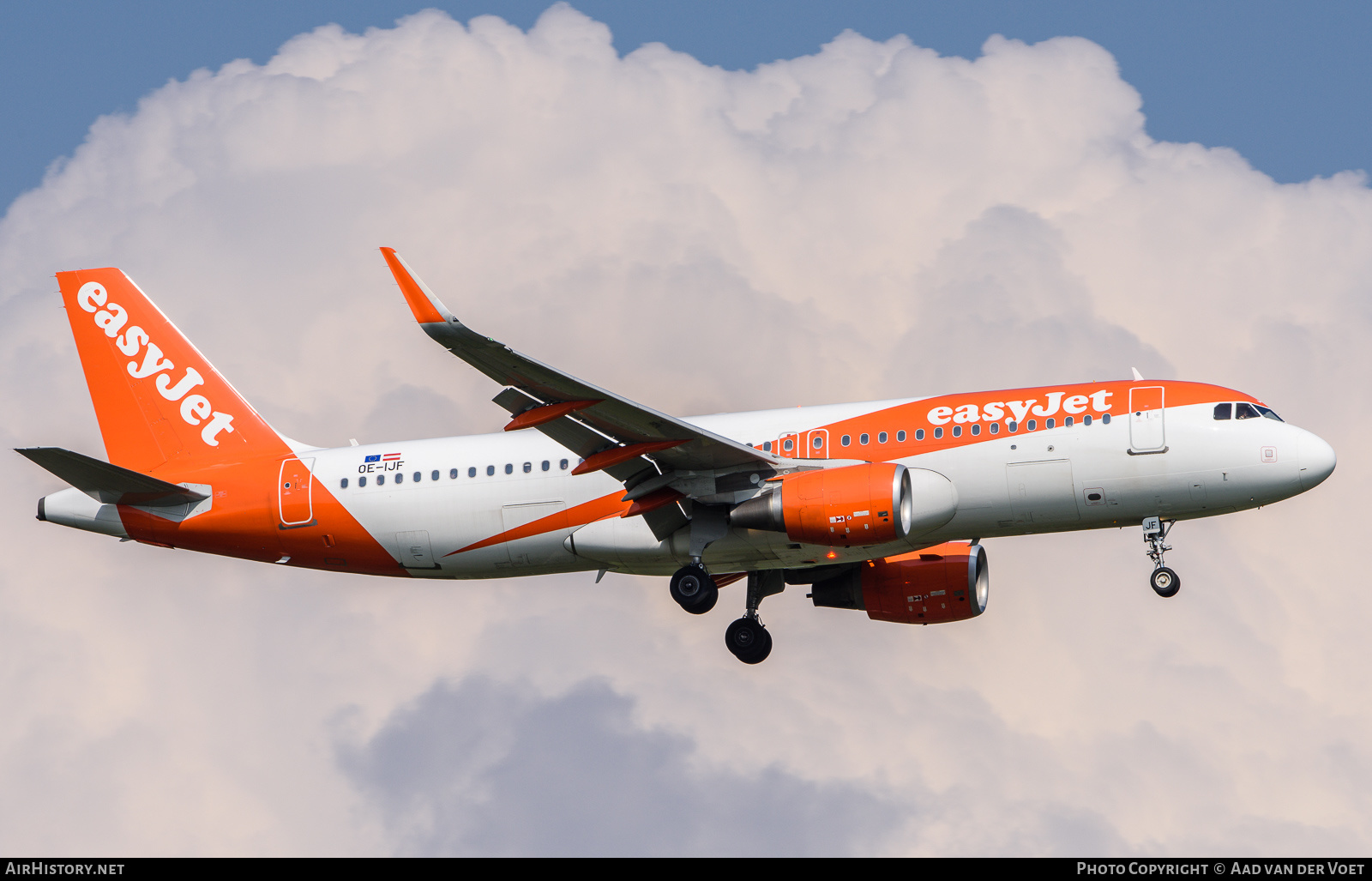 Aircraft Photo of OE-IJF | Airbus A320-214 | EasyJet | AirHistory.net #230932