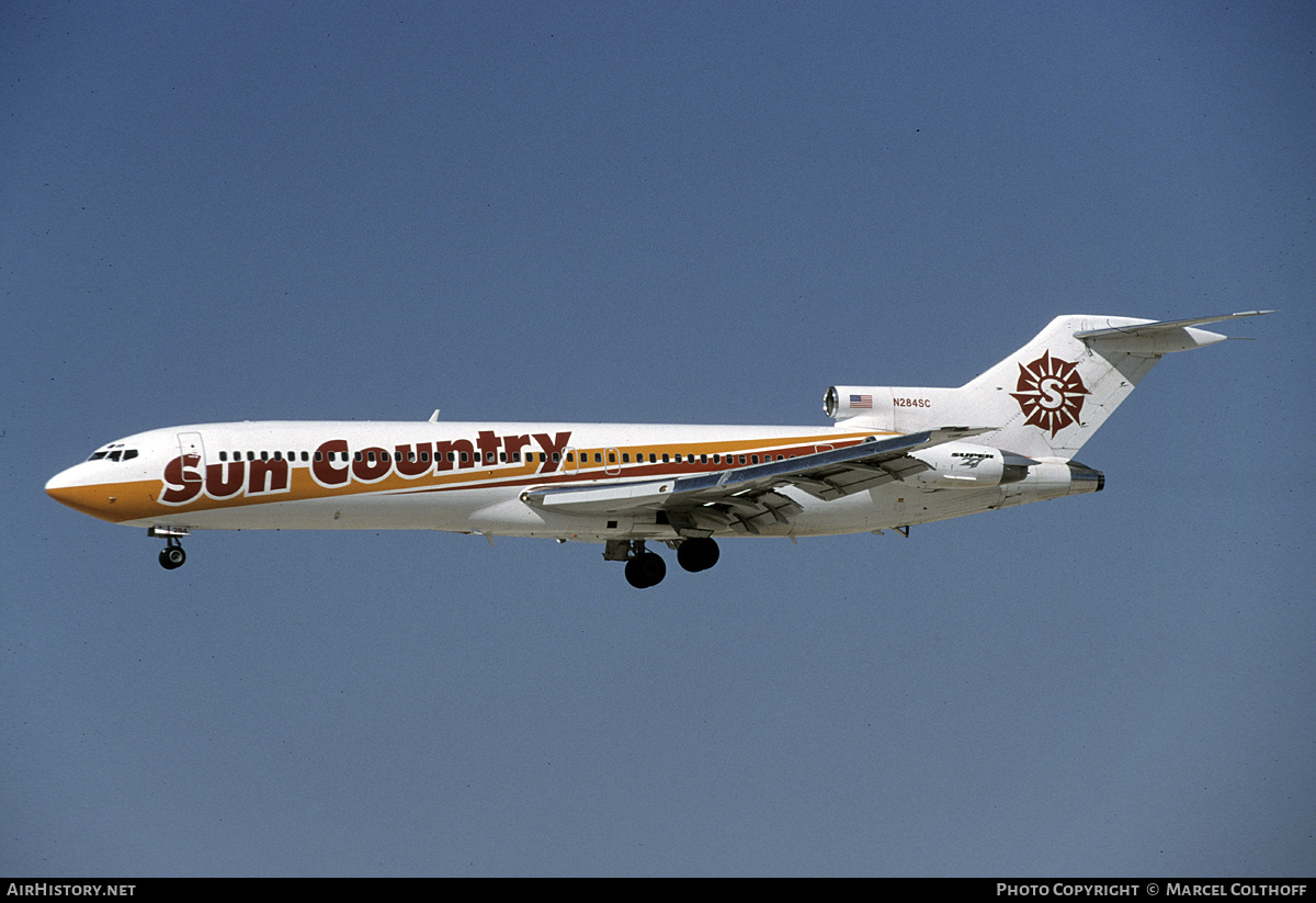Aircraft Photo of N284SC | Boeing 727-2J4/Adv(RE) Super 27 | Sun Country Airlines | AirHistory.net #230944