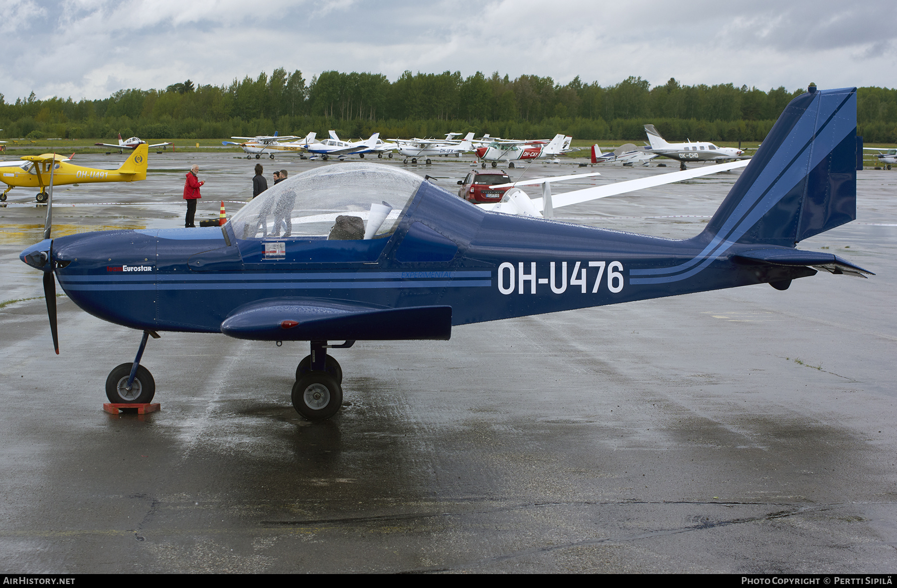 Aircraft Photo of OH-U476 | Evektor-Aerotechnik EV-97R Eurostar | AirHistory.net #230945