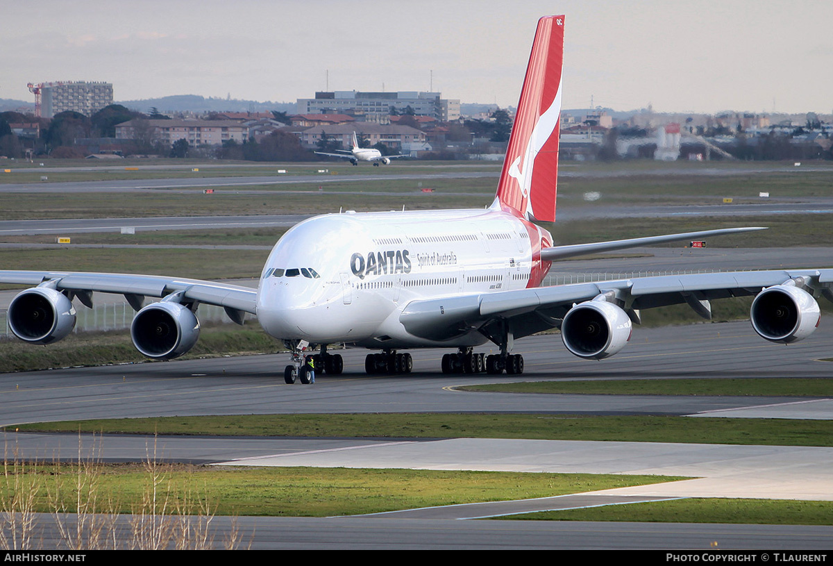 Aircraft Photo of F-WWSR | Airbus A380-842 | Qantas | AirHistory.net #230955