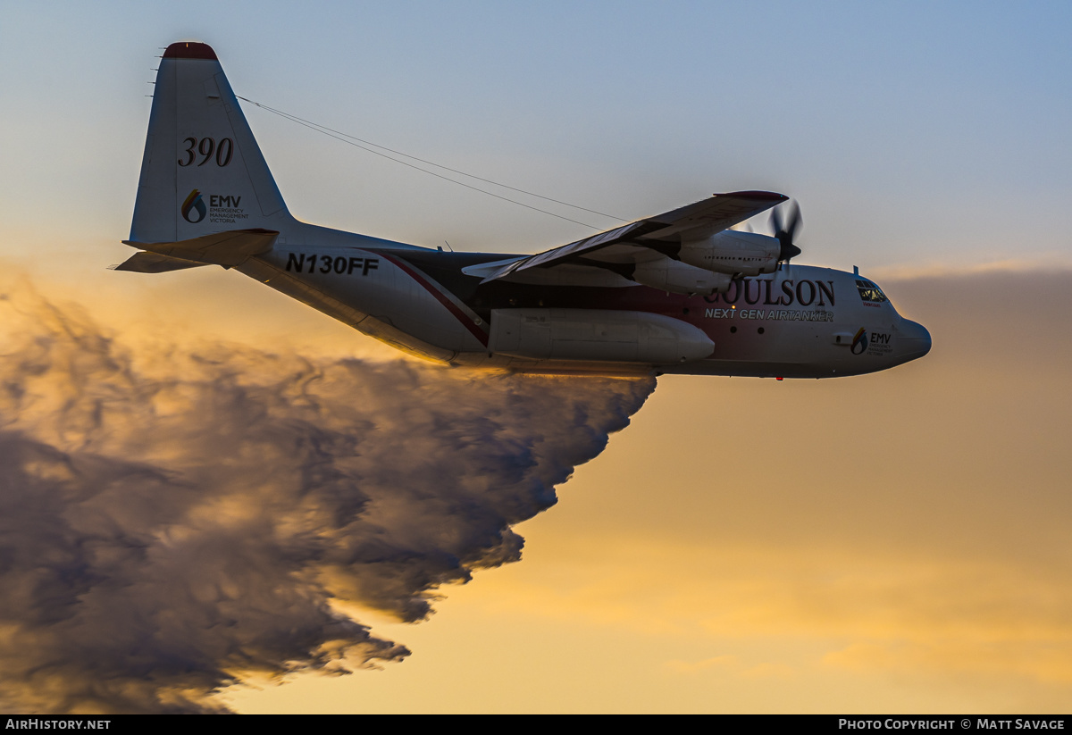 Aircraft Photo of N130FF | Lockheed C-130Q/AT Hercules (L-382) | Coulson Flying Tankers | AirHistory.net #230995