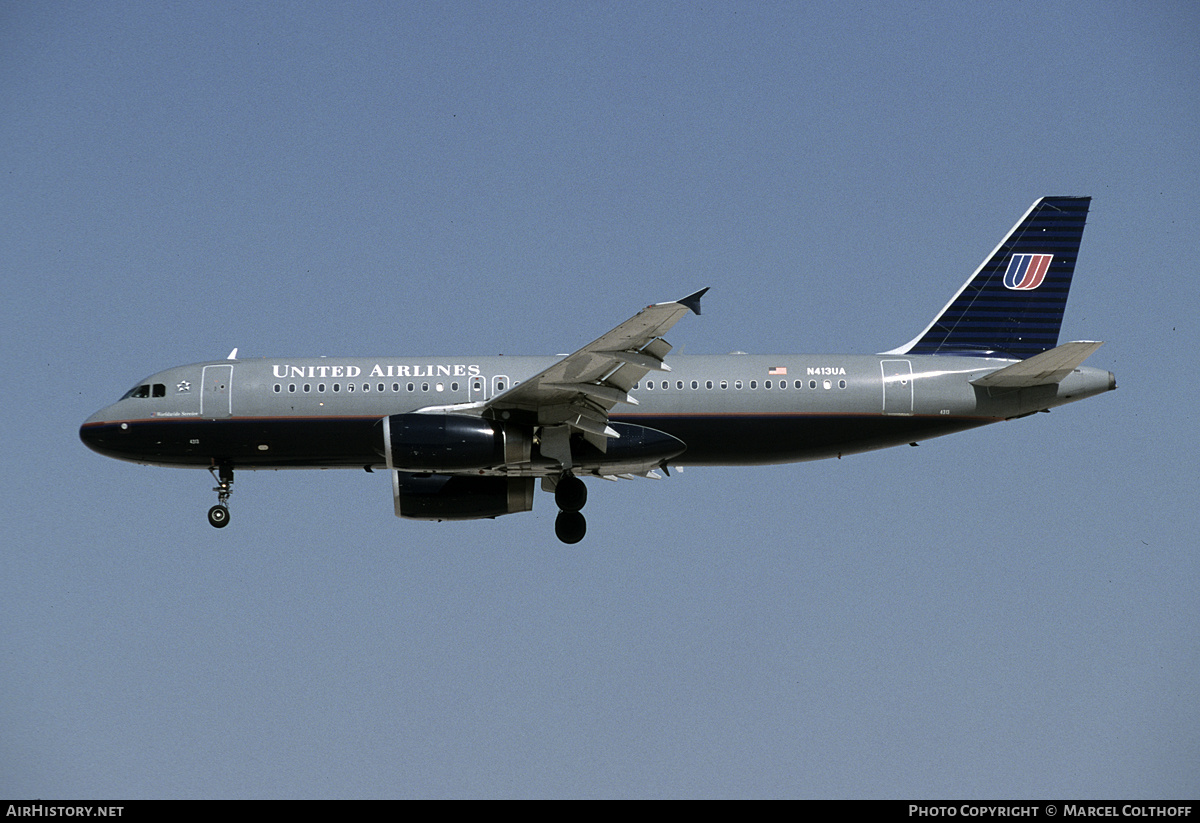 Aircraft Photo of N413UA | Airbus A320-232 | United Airlines | AirHistory.net #230996