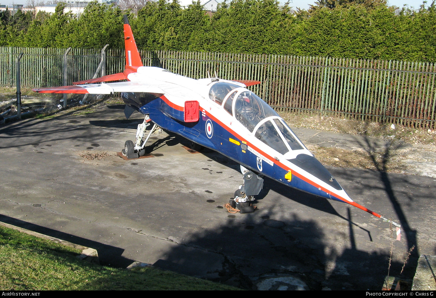 Aircraft Photo of XW566 | Sepecat Jaguar B | UK - Air Force | AirHistory.net #231011