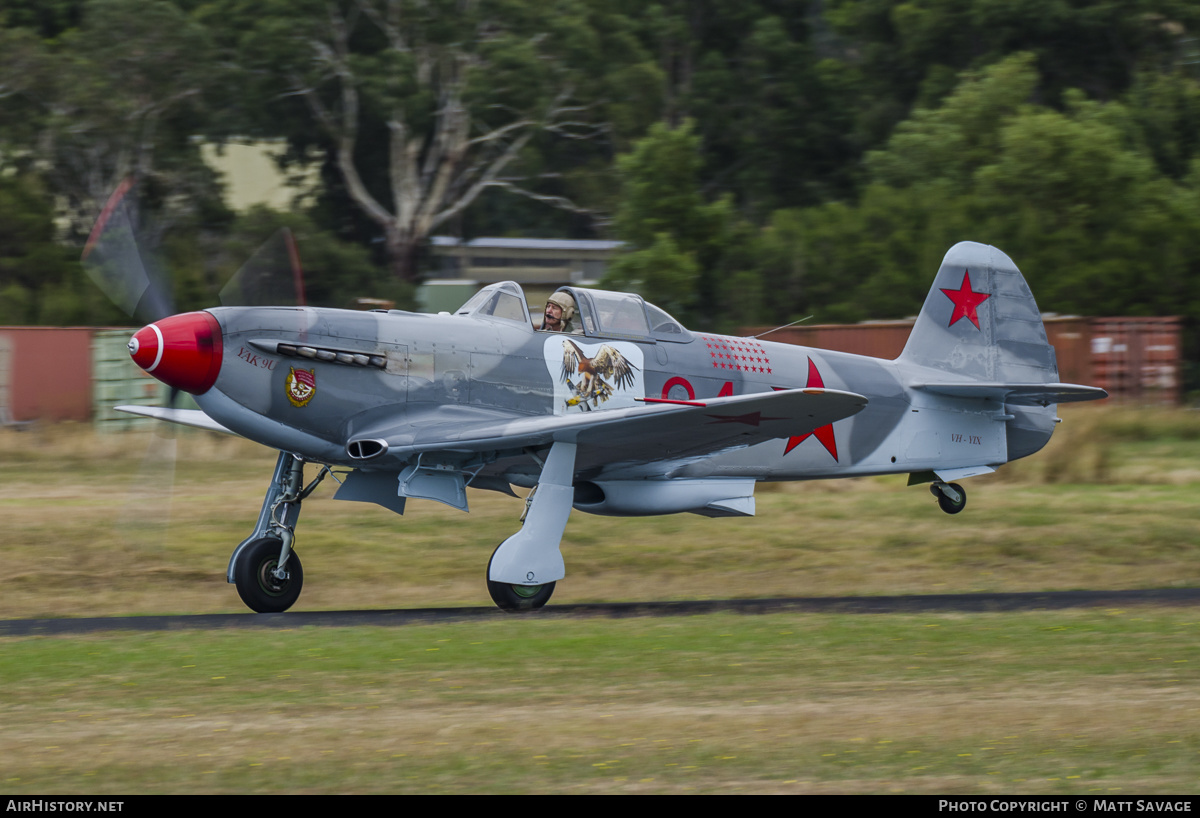 Aircraft Photo of VH-YIX / 04 red | Yakovlev Yak-9UM | Soviet Union - Air Force | AirHistory.net #231019