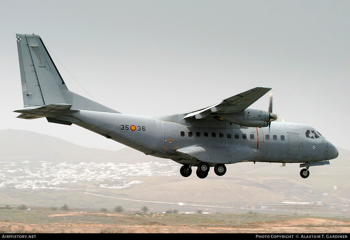 Aircraft Photo of T19B-18 | CASA/IPTN CN235M-100 | Spain - Air Force | AirHistory.net #231023