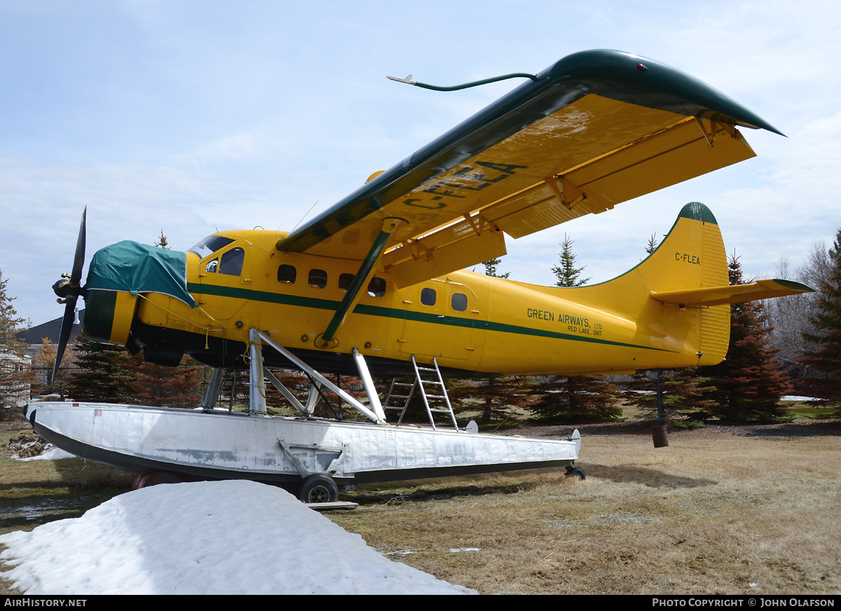 Aircraft Photo of C-FLEA | De Havilland Canada DHC-3/1000 Otter | Green Airways | AirHistory.net #231024